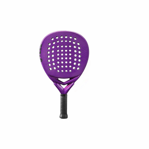 Raqueta de Pádel de Fibra de Carbono Personalizada OEM de Fábrica al por Mayor, Clásica, Ligera, Impermeable, de Alta Calidad, 100% Fibra de Carbono - Product Image 1