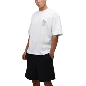 Mens Summer Casual Cotton T Shirt And Shorts <b>Set</b> Breathable Crew Neck Short Sleeve Sportswear Custom OEM Manufacturer At Factory - Product Image 2
