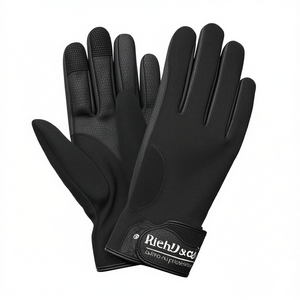 Custom Logo Color Breathable Equestrian Horse Riding Gloves Cycling Mesh Sarino <b>Synthetic</b> <b>Leather</b> Summer Unisex Slip-On Pull - Product Image 2