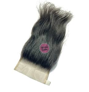 Extensiones de Cabello Virgen Indio Liso de Alta Calidad Arrow Exim Remy, Base de Encaje, Color Natural 1B, Premium, 150% de Densidad - Product Image 2