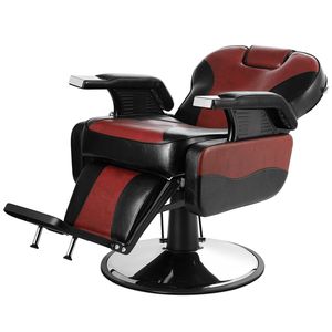 Poltrona da Barbiere Professionale Classica per Salone di Bellezza, Tatuaggi, Arredamento per Saloni, in Pelle PU - Product Image 3