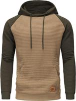 Sudadera con Capucha Personalizada para Hombre, de Poliéster/Rayón, Felpa Gruesa, Corte Regular, Calidad de Lujo, Estampado Puff, Estilo Urbano, Otoño