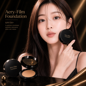 Fond de Teint Naturel Adapté à la Peau SPF50+ Aery Film Respirant Maquillage de Base Longue Tenue OEM ODM Marque Privée - Product Image 5