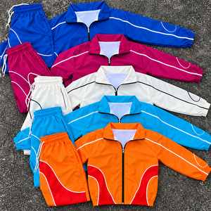 Windbreaker Nylon Shorts set 2026 <b>Men's</b> <b>Summer</b> Streetwear 2-Piece Nylon <b>jacket</b> shorts Set windbreaker tracksuits for <b>men</b> - Product Image 6