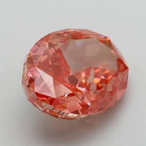 Diamant rose vif fantaisie certifié IGI, cultivé en laboratoire, taille ovale, diamant non monté pour la vente en gros de bijoux fins - Product Image 3