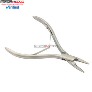 Alicates para Uñas de los Pies de Podología, Tipo Anvil, con Doble Resorte y Mango Liso, de Acero Inoxidable Premium para el Cuidado de los Pies - Product Image 6