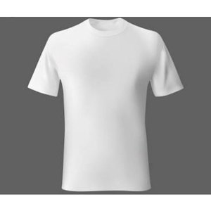 T-shirt blanc uni durable offrant une excellente compatibilité d'impression pour les logos d'entreprise, les solutions d'uniformes pour employés, la promotion de la marque - Product Image 3