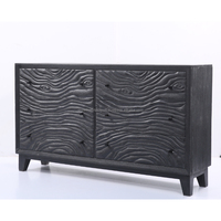 2024 buffet en bois moderne à 6 tiroirs avec buffet de rangement à sculpter pour la maison Bar hôtel salle à manger cuisine salon meubles