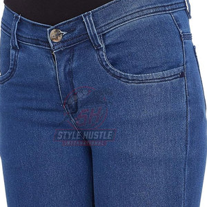 Pantalones Vaqueros de Mujer a la Moda, Nuevo Diseño, Precio Razonable, Corte Ajustado, Cómodos y Transpirables, Pantalones Vaqueros Casuales para Mujer - Product Image 6