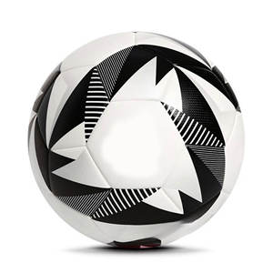 ลูกฟุตบอล OEM ODM สีขาวน้ำเงิน ทนทาน สำหรับฝึกซ้อม บรรจุภัณฑ์แบบเติมลม น้ำหนัก 0.4-0.45 กก. - Product Image 4