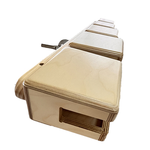 กลองไม้ห้าเสียง Alipa รุ่น TWB-A2S พร้อมดนตรีเคาะจังหวะกล่อมเสียงวงดนตรี - Product Image 1