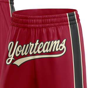 <b>Customized</b> Sports Team Shorts 100% Polyester Mesh Sublimated Club Name Training Basketball Athletic Shorts for Teamwear - Product Image 2