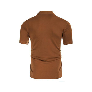 Conjunto de polo y pantalones cortos de verano para hombre EKIN IMPEX, conjunto deportivo informal de punto con bloques de color, conjunto de polo y pantalones cortos transpirables. - Product Image 5