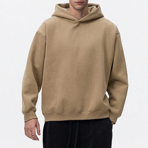 Sweat-shirt personnalisé pour homme en molleton de coton avec impression en relief, coupe décontractée, style streetwear, fournisseur de vêtements en gros - Product Image 5