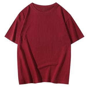 Camiseta de Manga Corta de Algodón Peinado de 200g, Precio de Fábrica de Bangladesh y China, Impresión de Logotipo Personalizado, Camiseta Publicitaria con Cuello Redondo - Product Image 4