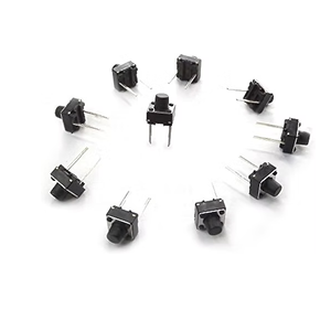 Microinterruptor de 2 Pines de Alta Precisión, Mini Interruptor de Baja Tolerancia para Circuitos Electrónicos DIY y PCB, Acción Confiable - Product Image 3