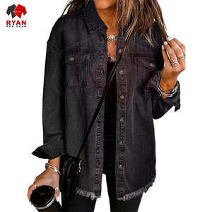 Ryan Pro Gear <b>Customized</b> <b>Denim</b> <b>Jacket</b> For Women Breathable and Comfortable Fabric with <b>Customized</b> Logo OEM Design - Product Image 6