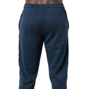 Pantalon de sport pour homme personnalisé, coupe ajustée, taille élastique, pour l'entraînement des jambes, logo minimal, fabricant et fournisseur de vêtements de sport OEM - Product Image 4