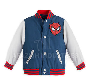 Chaqueta personalizada de manga de cuero Chenille, chaqueta de béisbol con logotipo bordado, contraste, color blanco y negro - Product Image 6