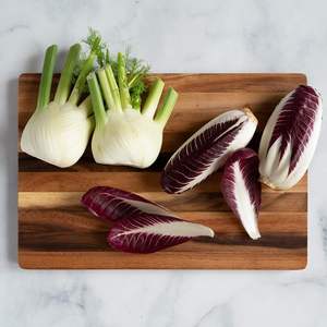 Planche à découper en bois d'acacia personnalisée avec logo OEM, grande planche de cuisine réversible en bois pour la découpe de viande, de pain et de légumes, vente en gros - Product Image 3