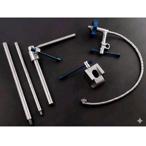 Sistema de Retractores Tubulares MIS – Instrumentos de Cirugía de Columna Vertebral Mínimamente Invasiva de Acero Inoxidable Plateado - Product Image 3
