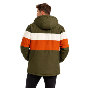 Unisex Long Swim Parka Coat, Waterproof <b>Windbreaker</b> with Hood and Inner Fleece <b>for</b> Swimming, Surfing, and <b>Beach</b> Activities - Product Image 5