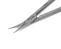 Nghia Nippers Ciseaux de manucure KD-712 professionnels Ciseaux à cuticules de beauté en acier inoxydable droits pour la coupe des cuticules des ongles