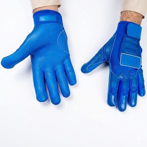 Gants de frappeur de baseball en cuir OEM en gros avec design de préhension performant et emballage personnalisé pour les acheteurs internationaux - Product Image 1