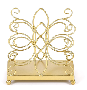 Nuevo Soporte de Papel Tisú de Latón, Organizador Decorativo, Moderno Soporte Geométrico de Latón para Caja de Papel Tisú - Product Image 6