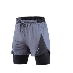 Pantalones Cortos Deportivos Casuales para Hombre, Ecológicos, de Secado Rápido y Transpirables para Correr, Hacer Ejercicio, Entrenamiento Diario y Fitness (Servicio OEM) - Product Image 1