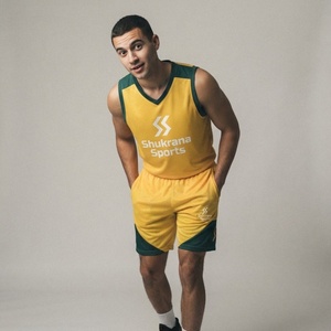 Maillot de basketball de rue brodé, imprimé numérique, 100 % polyester, séchage rapide, sans manches, taille US TAZ LOLA BUGS - Product Image 1