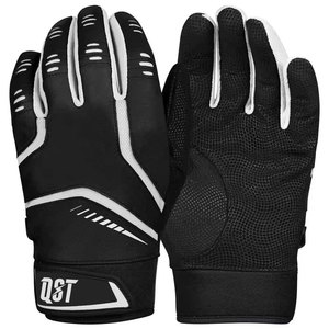 Guantes de Bateo de Béisbol QST de Dedo Completo, Sintéticos, Transpirables, Antideslizantes, que Absorben la Humedad, Ligeros, para Todas las Estaciones, para Adultos, Mano Derecha - Product Image 1