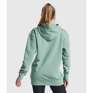 Sudadera con Capucha para Mujer, Invierno y Otoño, 100% Algodón, Estilo Casual Urbano, Impresión de Logotipo Personalizado en la Parte Delantera, Servicio OEM, Mangas Largas - Product Image 2