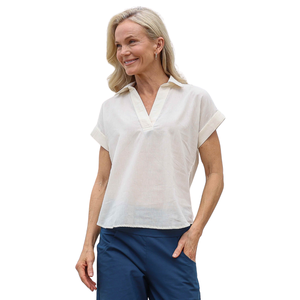 Camisa Estampada para Mujer, Blusa Casual Elegante con Corte Cómodo para el Día a Día - Product Image 4