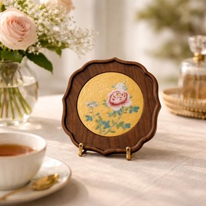 Sous-verres en bois de conception la plus récente, faits à la main, écologiques, réutilisables, de qualité export - Product Image 1