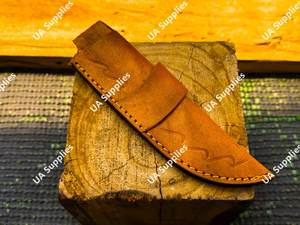 Funda de Cuero de Alta Calidad Hecha a Mano para Cuchillo de Hoja Fija, Duradera, Ligera, OEM, Universal, para Campismo, Caza, al por Mayor - Product Image 2