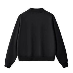 Sudadera con Cuello Alto, Estilo Oversize, para Hombre, de Algodón y Felpa, Estilo Urbano Minimalista, para el Mercado Europeo, con Impresión de Logotipo 3D, Venta al Por Mayor - Product Image 6