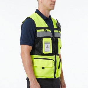 Nouvelle arrivée : Gilet de travail respirant en mesh unisexe, best-seller, gilet de travail réfléchissant pour adultes - Product Image 2