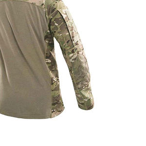 Men's Tactical Long Sleeve <b>Camouflage</b> <b>Shirt</b> Polyester Breathable Outdoor Wear In-Stock - Product Image 5
