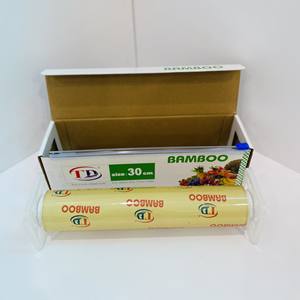 Gran oferta 2026: Rollo gigante de film estirable de PVC de grado alimenticio para envasado y conservación de alimentos, listo para enviar, longitud 400m - Product Image 4
