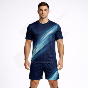 Uniformes de Fútbol Personalizados, Camisetas de Fútbol, Sublimación, Malla de Poliéster, Ropa Deportiva, Ropa de Equipo, MOQ Bajo, Venta al Por Mayor - Product Image 1