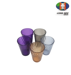 LONGNEW Lightweight PET <b>Plastic</b> Water Cups | Reusable Food-Grade Drinkware - Product Image 3