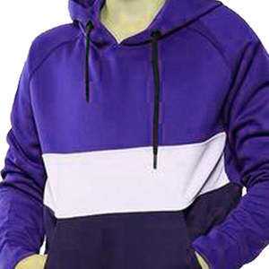 Ensemble de survêtement sportif pour homme de haute qualité, style streetwear, à capuche, tricoté, 2 pièces, pull intégral respirant, pour la gym et le jogging, couleur unie - Product Image 2