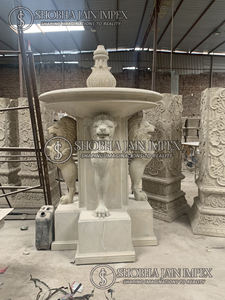 Belle fontaine de style lotus pour la décoration - Product Image 3