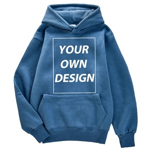 <b>Pink</b> Hooded <b>Sweatshirt</b> Oversized Fit Front Pocket Digital Print Casual Solid Color Winter Wear Fleece Material Men's - Product Image 2
