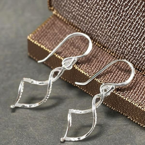 <b>Gift</b> For <b>Queen</b> Girl Earrings 925 Sterling Silver Handmade Soft Earrings Indian Silver Jewelry Custom Made Wholesale Jewelry - Product Image 1