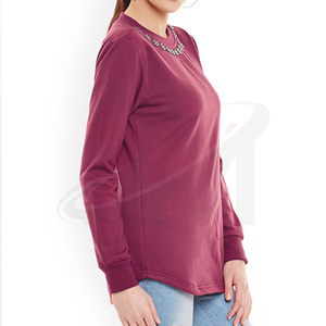 Pull en tricot à col rond et manches longues pour femme avec encolure perlée, style décontracté pour l'automne, sweat-shirt premium orné de strass pour femme - Product Image 2