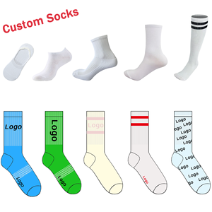 Chaussettes de sport en coton pour hommes avec logo personnalisé, motif dessin animé, respirantes, légères, absorbant la transpiration, idéales pour l'automne - Product Image 3