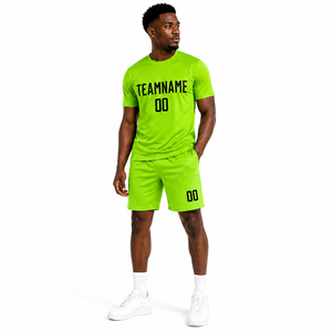 Uniforme Deportivo Personalizado para Equipos, Conjunto de Camiseta de Fútbol Minimalista, Uniforme de Entrenamiento Transpirable - Product Image 3