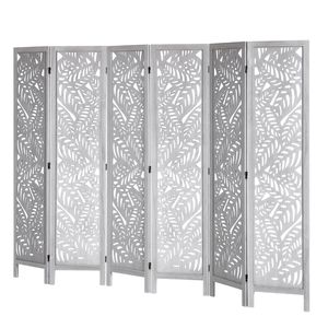 "6 Panel Folding Privacy <b>Screen</b> #### <b>Screens</b> Room Dividers #### 66.9" Tall Carved Wood Divider #### Indoor #### Portable #### - Product Image 1